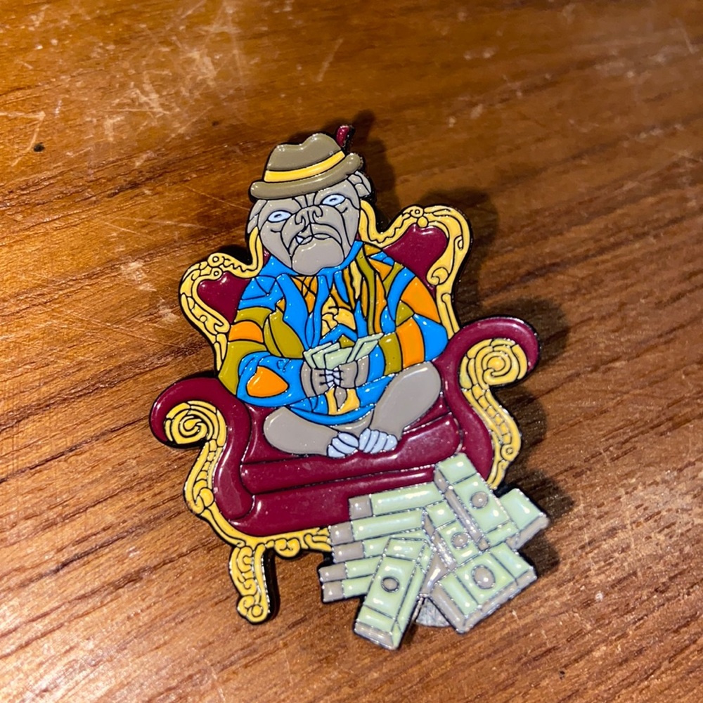 Bad Dawg Enamel pin